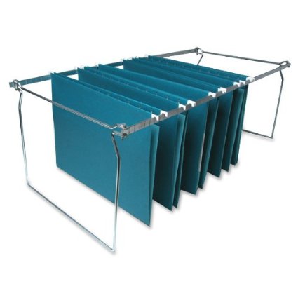 Sparco Hanging File Folder Frames, Letter, Stainless Steel (SPR60529)