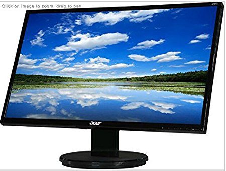 Acer K272HUL Cbmidp Black 27" WQHD HDMI DisplayPort Widescreen LED Backlight LCD Monitor Built-in Speakers