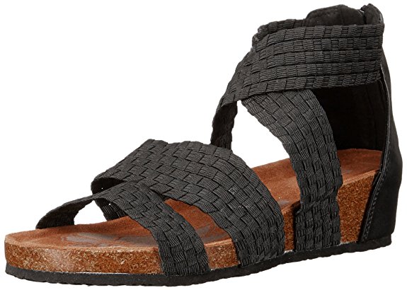 MUK LUKS Women's Elle Wedge Sandal