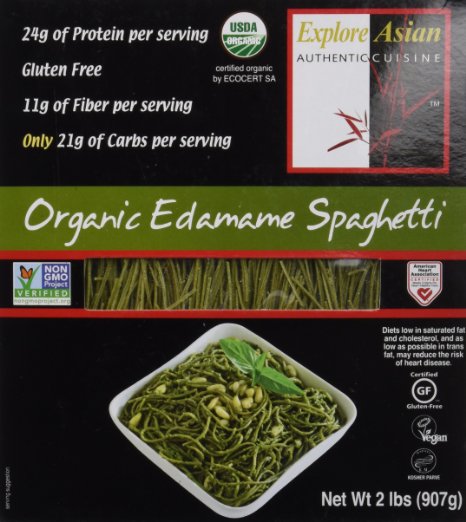 Organic Edamame Spaghetti - 2 lbs (907g)