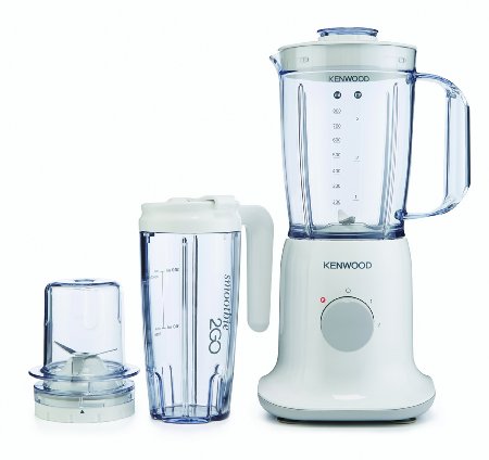 Kenwood BL237 3-in-1 Blender with Smoothie to Go, 1 L, 350 W - White