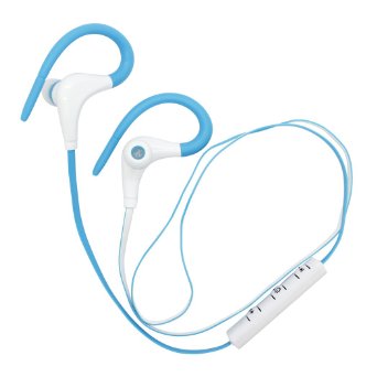 Sport Headphones, Geckone Wireless Bluetooth Headphone Sport Running Stereo with Noise Cancelling Earphones Earbuds -Blue