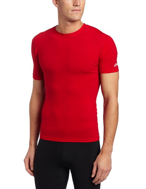 ASICS Men's Compression Short Sleeve Running Shirt