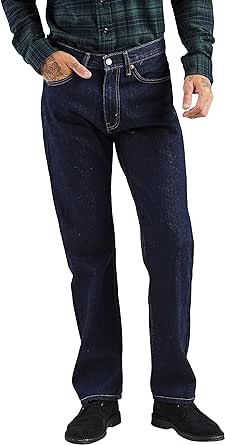 Levi's mens 505 Regular Fit Jeans (Also Available in Big & Tall)