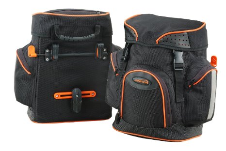 Ibera Bicycle Clip-on Quick-Release Panniers