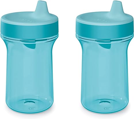 NUK Hard Spout Cup, 10oz, 2 Pack - Teal