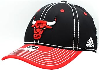 adidas Chicago Bulls NBA Structured Flex Fit Hat