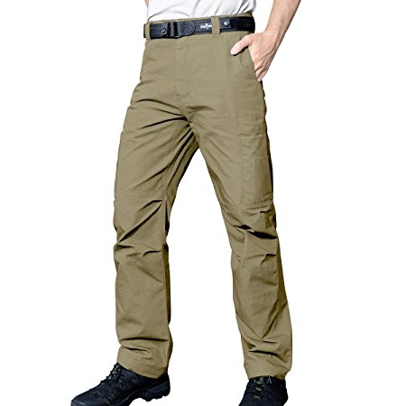 FREE SOLDIER Tactical Pants Mens Cargo Trousers Camping Explorer Water Resistance Pants