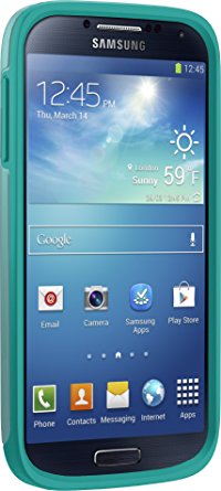 Otterbox Symmetry Series Case for Samsung Galaxy S4 - Retail Packaging - Aqua Sky