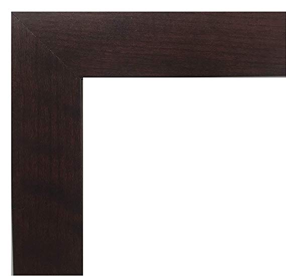 US Art 13x19 Picture Frame, Smooth Wrap Finish, 1.25-Inch Wide, Cherry, Wood Composite MDF