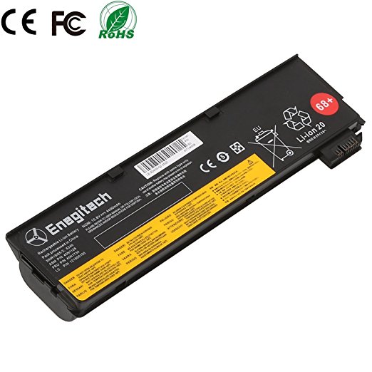 Powermall Laptop Battery Replacement for Lenovo ThinkPad 68 (0c52862) X240 T440 T440s X250 W550s T550 T450s T450 L450 45N1127 45N1128 45N1124 Series, 10.8V 4400mAh