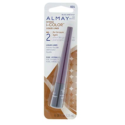 Almay Intense i-Color Liquid Liner, Purple Amethyst [021], 0.08 oz