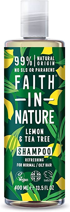 Faith In Nature Anti-Dandruff Lemon & Tea Tree Shampoo 400ml