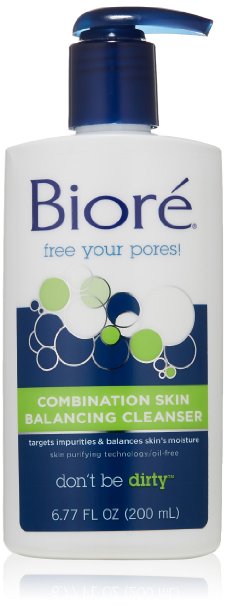 Biore Combination Skin Balancing Cleanser 677 Ounce