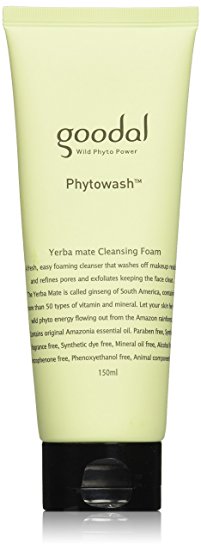 Goodal Phytowash Yerba Mate Cleansing Foam, 5.07 Fluid Ounce