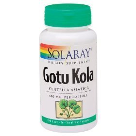 Solaray - Gotu Kola (Caps), 450 mg, 100 capsules