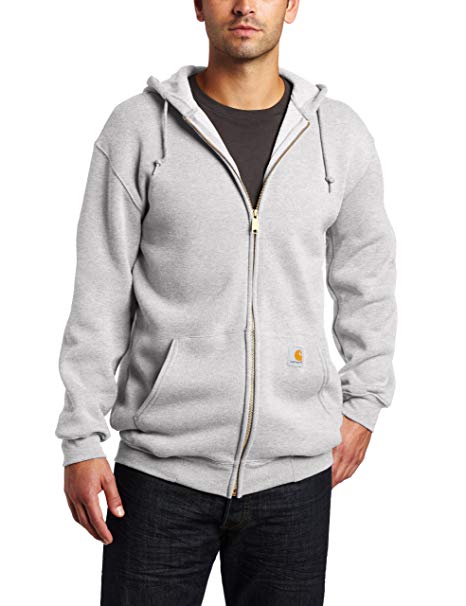 Carhartt Men's Big & Tall Mid-Weight Zip-Front Original Fit Hoodie K122