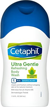Cetaphil Ultra Gentle Refreshing Body Wash, 11.8 Ounce