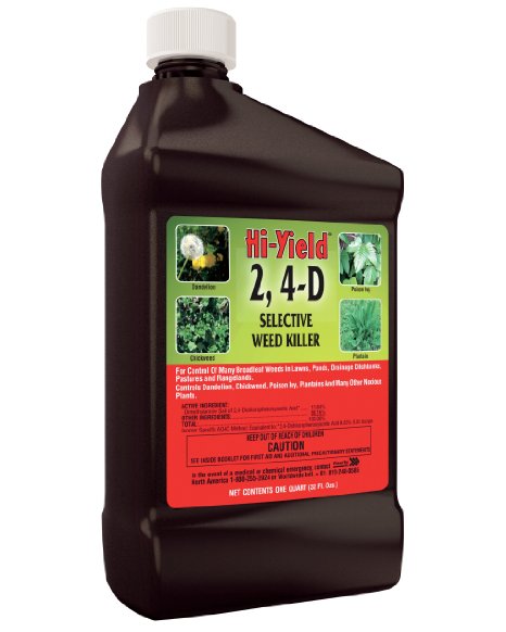 Hi-Yield 2 , 4-D Selective Weed Killer 32 Oz