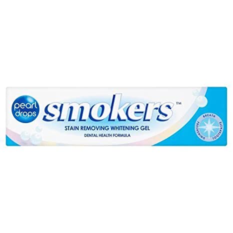 Pearl Drops Smokers Stain Removing Whitening Gel 50 Ml Toothpaste by Pearl Drops