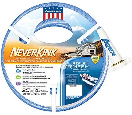 Teknor Apex 7604-25 NeverKink RV/Marine Water Hose - 1/2" x 25'