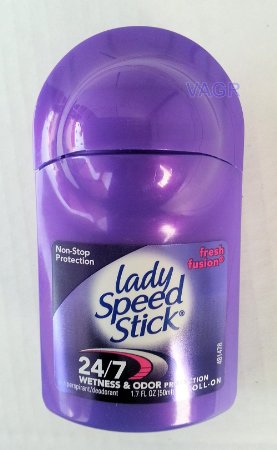 Lady Speed Stick Antiperspirant Deodorant Fresh Fusion Roll On by Right Guard 17 oz 2 Pack amtc