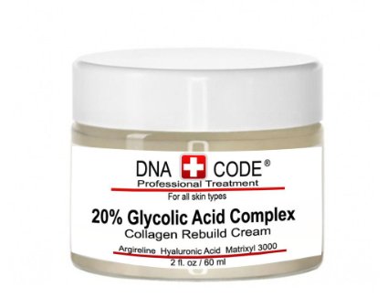 DNA Code®- 20% Glycolic Acid Complex Collagen Reubild Cream w/ Argireline,Matrixyl 3000, CoQ10
