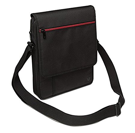 V7 TD21BLK-1N Premium Messenger Bag for 10.1-Inch Tablet,  iPad Air & iPad