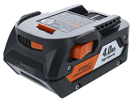 RIDGID R840087 18-Volt Lithium Ion 4-Amp/Hour Pack