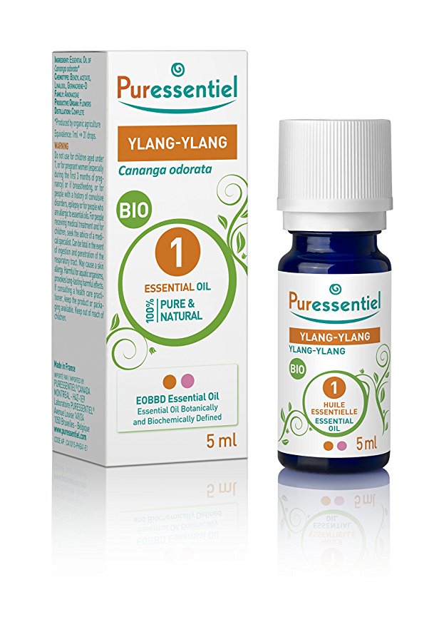 Puressentiel Ylang-Ylang Organic Essential Oil, 0.17 fl. oz.