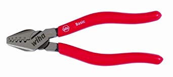 Wiha 32604 Soft Grip Crimping Pliers, 5.75-Inch