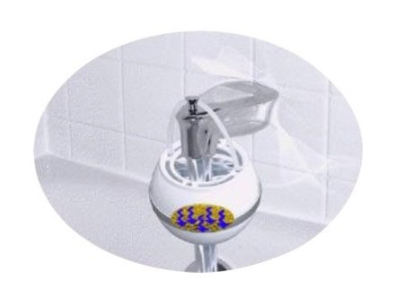 Crystal Quest CQE-SP-00808 White Bath Ball Filter