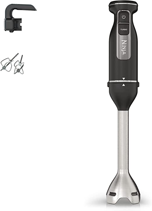 Ninja Foodi 2-in-1 Hand Blender & Hand Mixer [CI090UK] 850W, Black