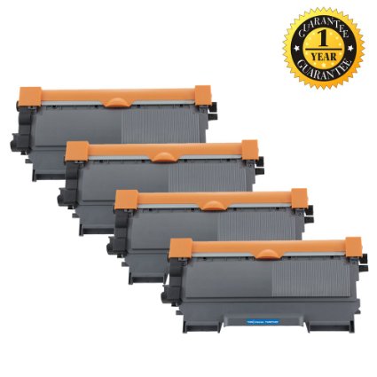 Global Toner  Compatible with Brother TN 450 4pk Toner Cartridge compatible with Brother HL-2220 HL-2230 HL-2240 HL-2240D HL-2270DW HL-2280DW MFC-7240 MFC-7360N MFC-7460DN MFC-7860DW DCP-7060D DCP-7065DN