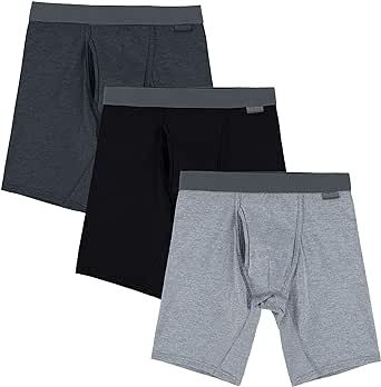 Fruit of the Loom Men's Crafted Comfort Stretch Boxer Briefs