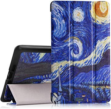 Google New Nexus 7 FHD 2nd Gen Case - MoKo Ultra Slim Lightweight Smart-Shell Stand Case with Auto Wake/Sleep for Google Nexus 2 7.0 Inch 2013 Generation Android 4.3 Tablet, Starry Night