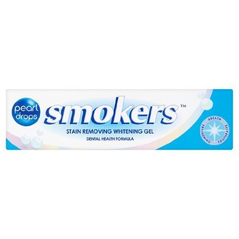 Pearl Drops Smokers Stain Removing Whitening Gel 50 Ml Toothpaste