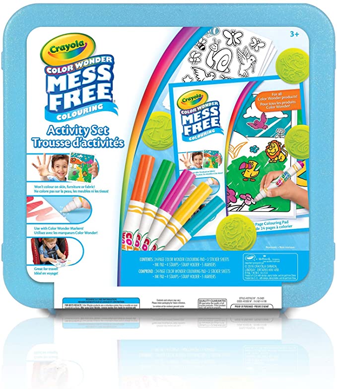 Crayola Color Wonder Mess Free Art Kit Washable Arts & Crafts