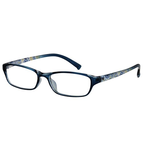 EyeBuyExpress Shield Blue Reading Glasses