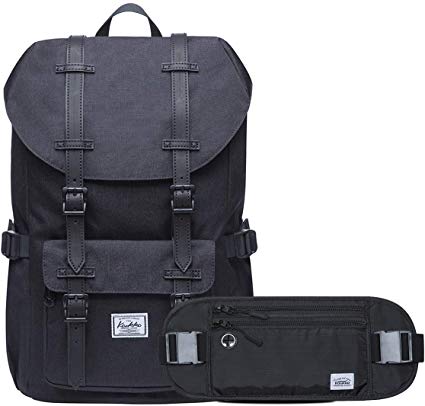 KAUKKO Laptop Outdoor Backpack, Traveling Rucksack Fits 15.6 Inch Laptop