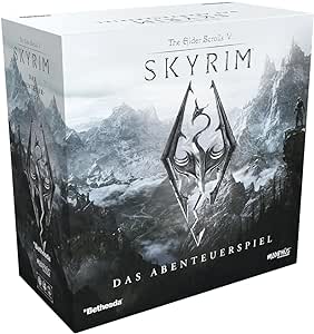 Modiphius Games, The Elder Scrolls V – Skyrim: Das Abenteuerspiel, Expertenspiel, Brettspiel, 1-4 Spieler, Ab 14  Jahren, 90 Minuten, Deutsch