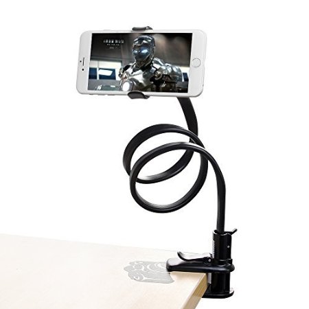 Marsboy Universal Mount Holder with Flexible Adjustable Long Arm for Cell Phones GPS and More