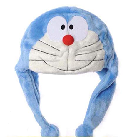 Fantasycart Doraemon blue plush cap hat