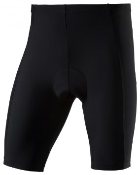 Spotti Men's Basic Padded Bike Shorts - Black