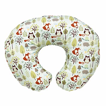 Chicco Boppy Pillow with Cotton Slip Cover - Woodsie