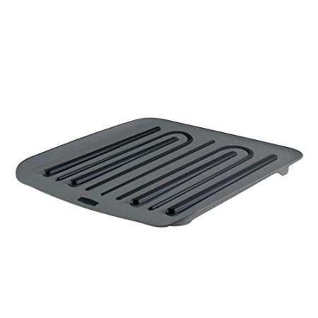 Rubbermaid Antimicrobial Drain Board, Small, Black, 1938748