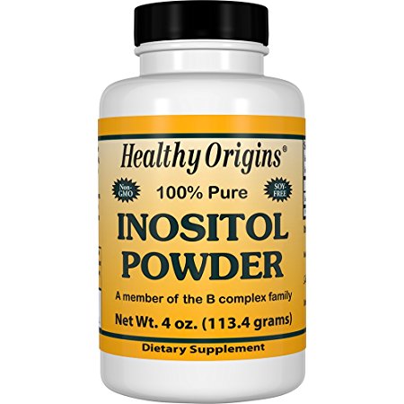 Healthy Origins Inositol Powder Non-GMO, 4 Ounce