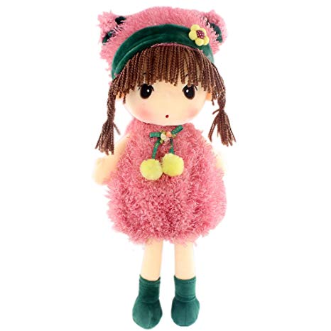 JIARU Soft Stuffed Toys Doll Plush (Rose 17.7 Inches)