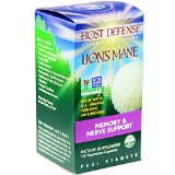 Host Defense Lions Mane Capsules Memory and Nerve Support 120 count