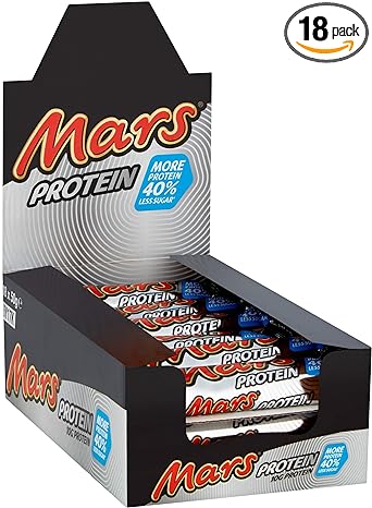 Mars Protein Caramel, Nougat & Milk Chocolate Bars 18 x 50g